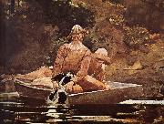 Winslow Homer After hunting France oil painting artist